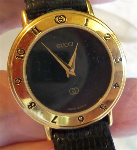 ebay ladies vintage gucci watch|vintage gucci watch 1980s.